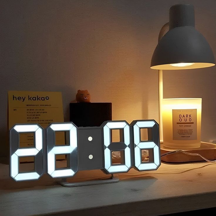 3D LED Clock